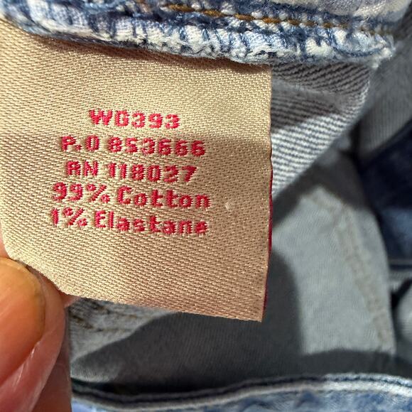 BODEN Button Front Denim Skirt Size 8R - Picture 6 of 7